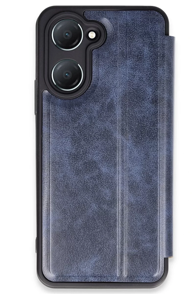 Vivo Y18 Kılıf Flip Cover - Lacivert