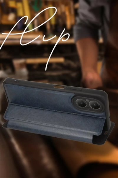 Vivo Y18 Kılıf Flip Cover - Siyah