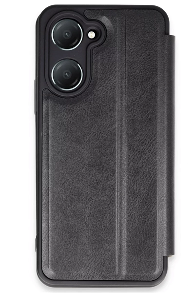 Vivo Y18 Kılıf Flip Cover - Siyah