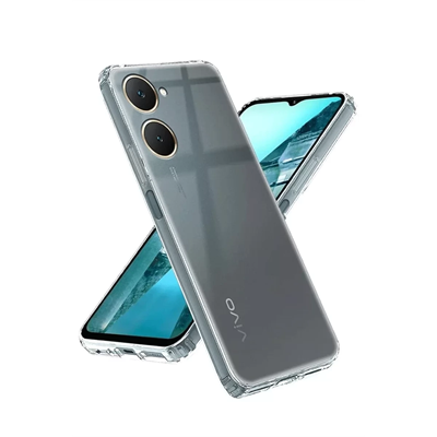 Vivo Y18 Kılıf Lüx Şeffaf Silikon
