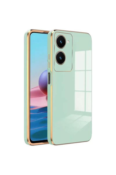 Vivo Y18 Kılıf Volet Silikon - Açık Yeşil