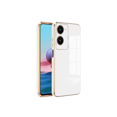 Vivo Y18 Kılıf Volet Silikon - Beyaz