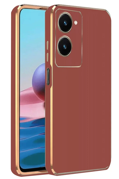 Vivo Y18 Kılıf Volet Silikon - Kırmızı