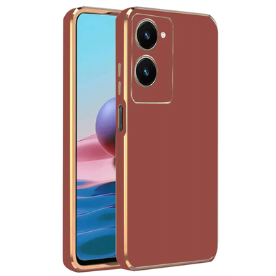 Vivo Y18 Kılıf Volet Silikon - Kırmızı