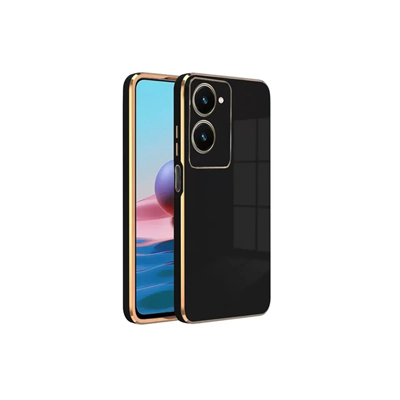 Vivo Y18 Kılıf Volet Silikon - Siyah