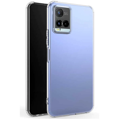 Vivo Y21S Kılıf Lüx Şeffaf Silikon