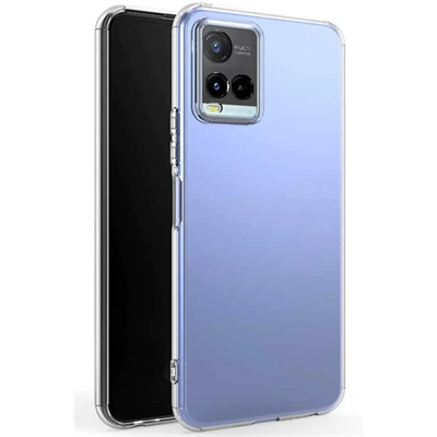 Vivo Y21S Kılıf Lüx Şeffaf Silikon