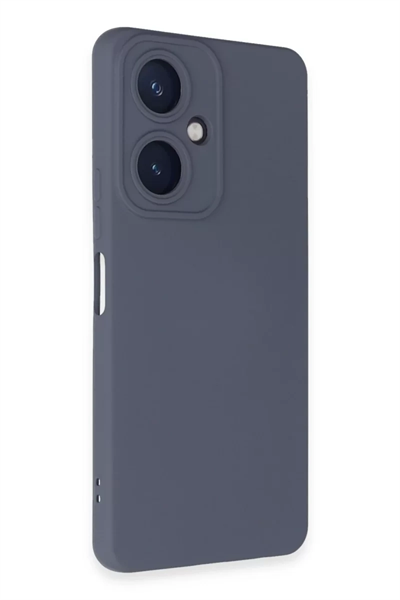 Vivo Y27 Kılıf Nano içi Kadife Silikon - Gri