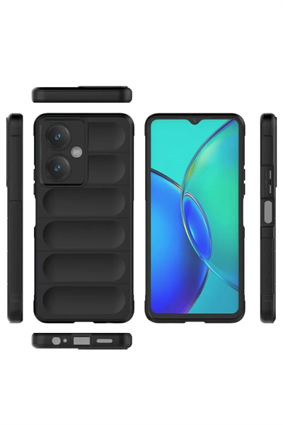 Vivo Y27 Kılıf Optimum Silikon - Kırmızı