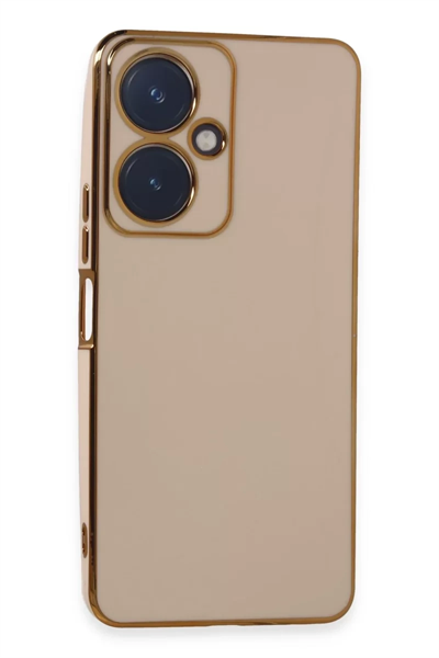 Vivo Y27 Kılıf Volet Silikon - Pembe