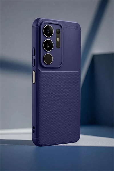 Vivo Y29 4G Auto Focus Karbon Kapak - Lacivert