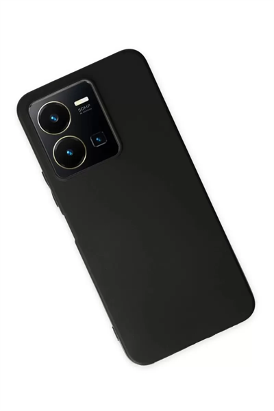 Vivo Y35 Kılıf First Silikon - Siyah