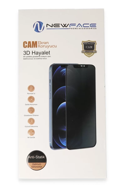 Vivo Y36 3D Antistatik Hayalet Cam Ekran Koruyucu