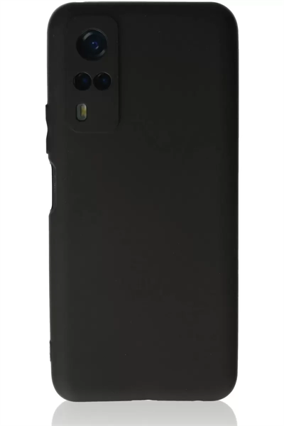 Vivo Y53S Kılıf First Silikon - Siyah