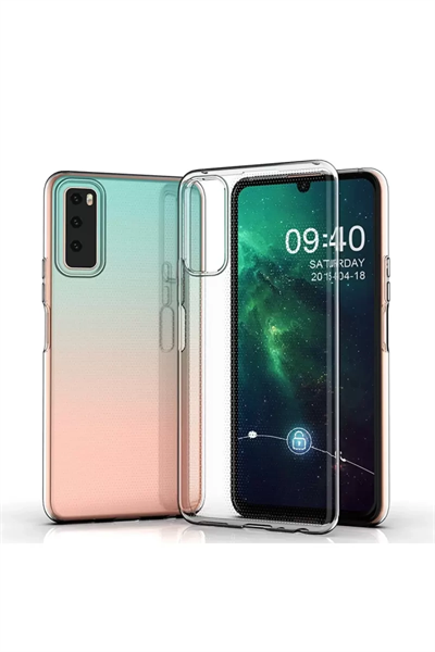 Vivo Y53S Kılıf Lüx Şeffaf Silikon
