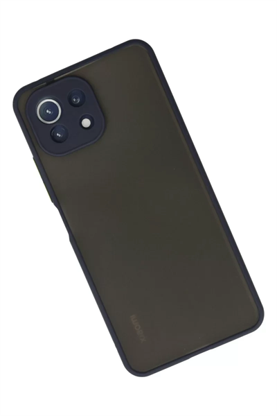 Xiaomi Mİ 11 Lite Kılıf Montreal Silikon Kapak - Lacivert