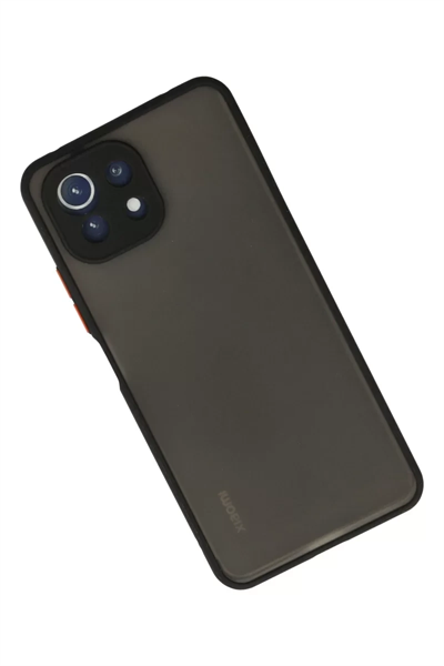 Xiaomi Mİ 11 Lite Kılıf Montreal Silikon Kapak - Siyah
