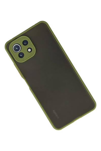 Xiaomi Mİ 11 Lite Kılıf Montreal Silikon Kapak - Açık Yeşil