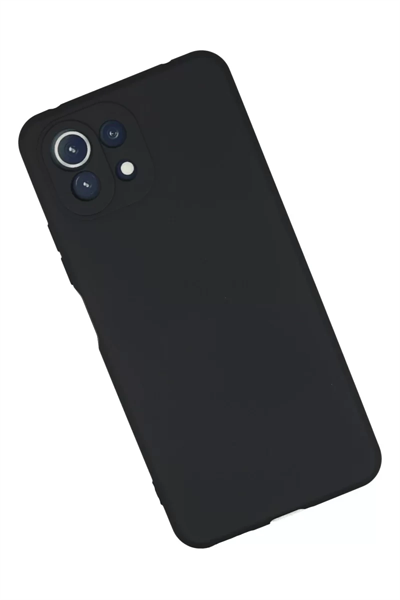 Xiaomi Mİ 11 Lite Kılıf Nano içi Kadife Silikon - Lacivert