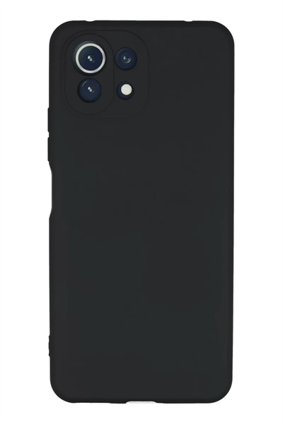 Xiaomi Mİ 11 Lite Kılıf Nano içi Kadife Silikon - Lacivert