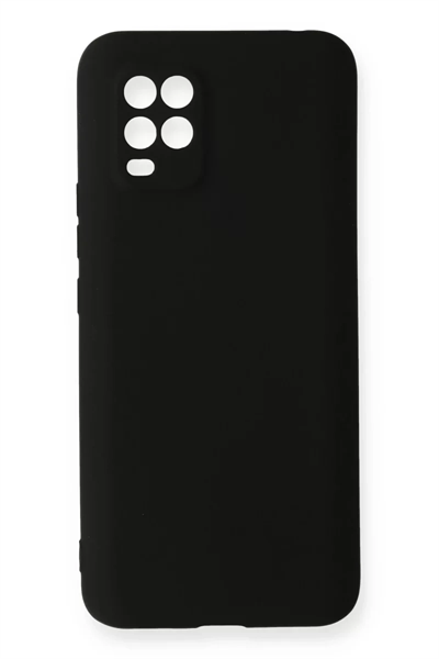 Xiaomi Mi 10 Lite Kılıf First Silikon - Siyah