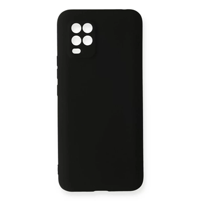 Xiaomi Mi 10 Lite Kılıf First Silikon - Siyah