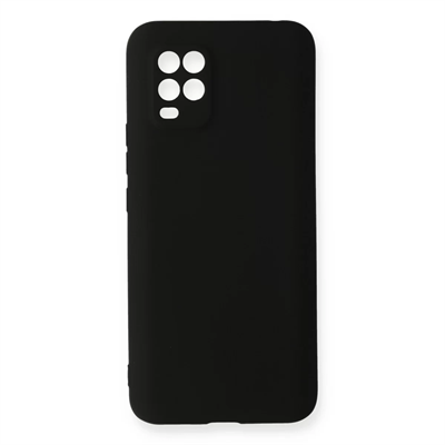 Xiaomi Mi 10 Lite Kılıf First Silikon - Siyah