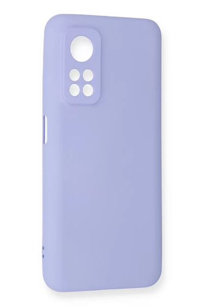 Xiaomi Mi 10T Kılıf Nano içi Kadife Silikon - Lila