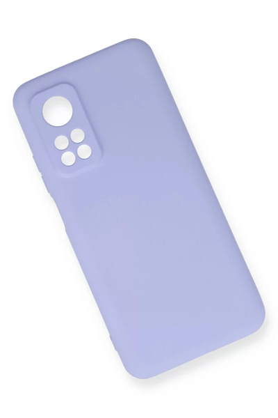 Xiaomi Mi 10T Kılıf Nano içi Kadife Silikon - Lila