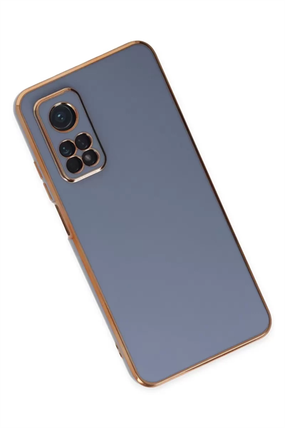 Xiaomi Mi 10T Kılıf Volet Silikon - Mavi