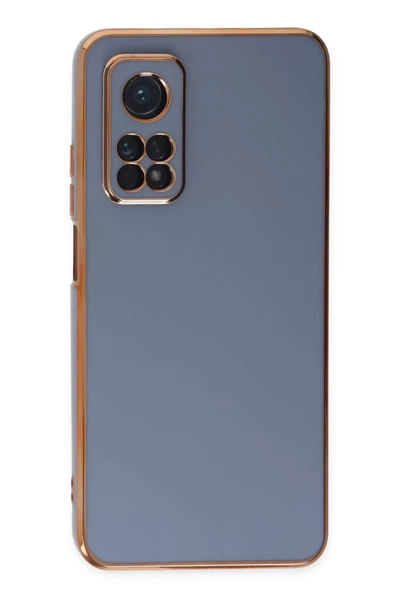 Xiaomi Mi 10T Kılıf Volet Silikon - Mavi