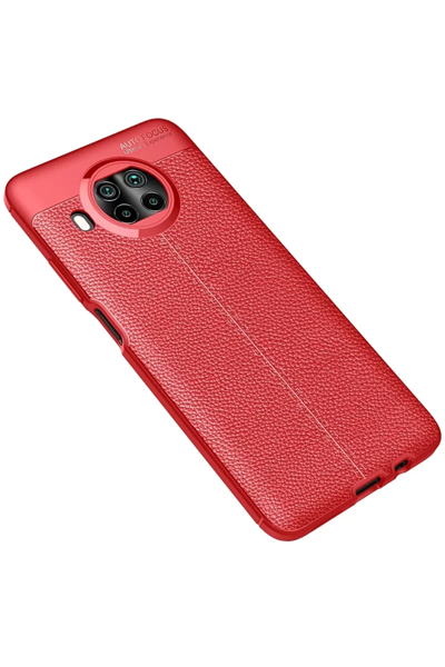 Xiaomi Mi 10T Lite Kılıf Auto Focus Kapak - Kırmızı