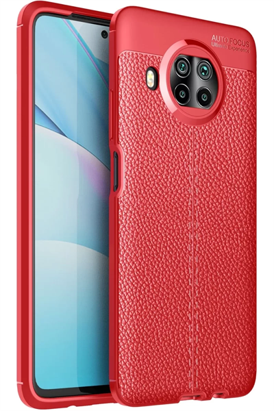 Xiaomi Mi 10T Lite Kılıf Auto Focus Kapak - Kırmızı