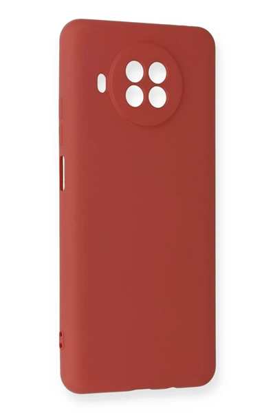 Xiaomi Mi 10T Lite Kılıf Nano içi Kadife Silikon - Kiremit