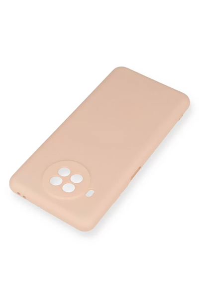Xiaomi Mi 10T Lite Kılıf Nano içi Kadife Silikon - Pudra