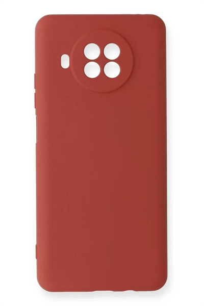Xiaomi Mi 10T Lite Kılıf Nano içi Kadife Silikon - Kiremit