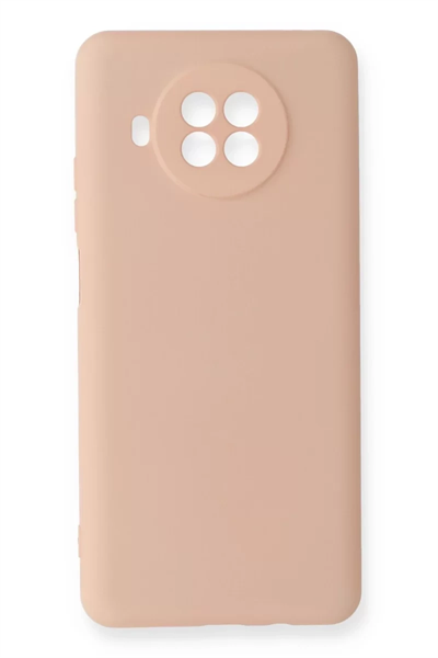 Xiaomi Mi 10T Lite Kılıf Nano içi Kadife Silikon - Pudra