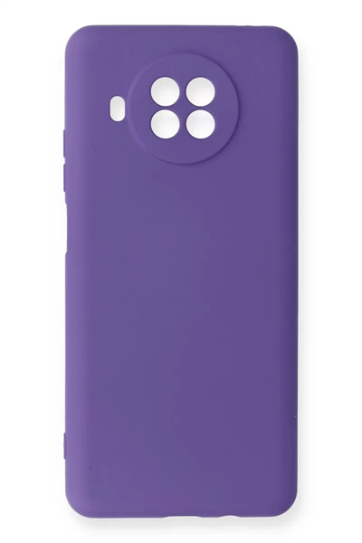 Xiaomi Mi 10T Lite Kılıf Nano içi Kadife Silikon - Mor