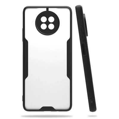 Xiaomi Mi 10T Lite Kılıf Platin Silikon - Siyah