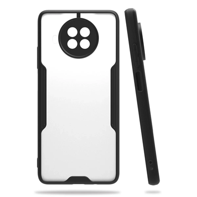 Xiaomi Mi 10T Lite Kılıf Platin Silikon - Siyah