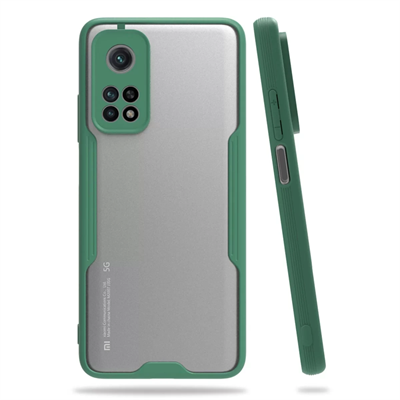 Xiaomi Mi 10T Pro Kılıf Platin Silikon - Yeşil