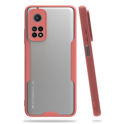 Xiaomi Mi 10T Pro Kılıf Platin Silikon - Pembe