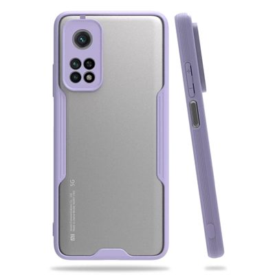 Xiaomi Mi 10T Pro Kılıf Platin Silikon - Lila
