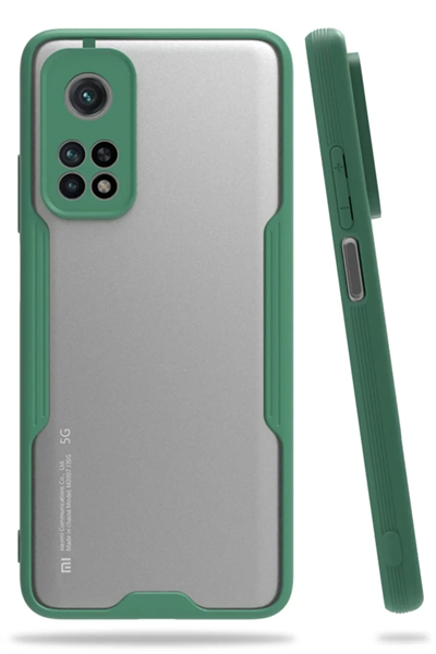 Xiaomi Mi 10T Pro Kılıf Platin Silikon - Yeşil