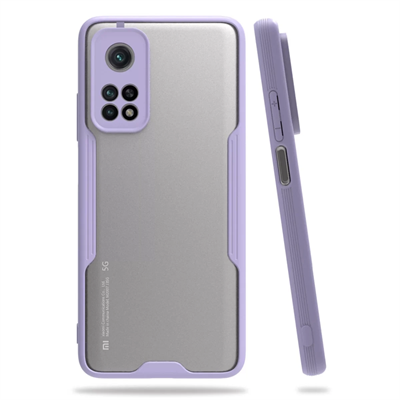 Xiaomi Mi 10T Pro Kılıf Platin Silikon - Lila