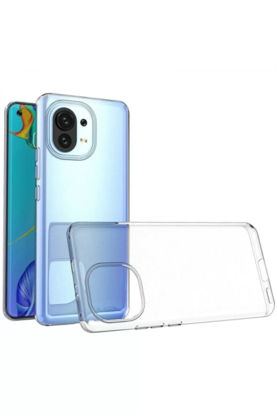 Xiaomi Mi 11 Kılıf Lüx Şeffaf Silikon