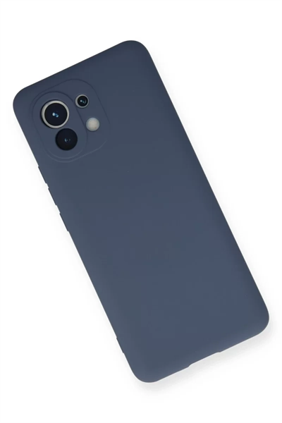 Xiaomi Mi 11 Kılıf Nano içi Kadife Silikon - Gri