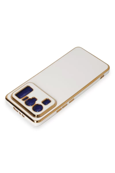 Xiaomi Mi 11 Ultra Kılıf Volet Silikon - Beyaz