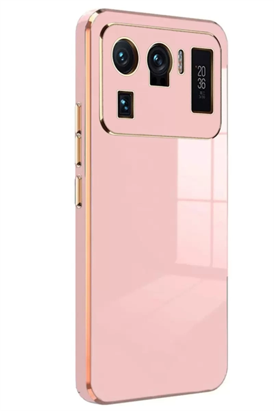 Xiaomi Mi 11 Ultra Kılıf Volet Silikon - Pembe