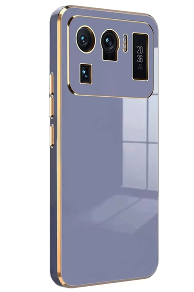 Xiaomi Mi 11 Ultra Kılıf Volet Silikon - Mavi